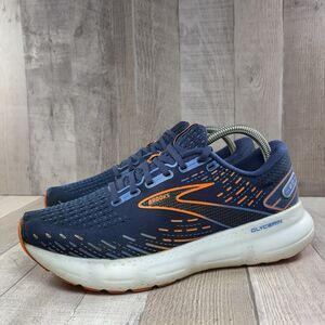 Brooks Glycerin 20 Men's Size 9 Running Shoes Athletic Sneakers Blue Orange
